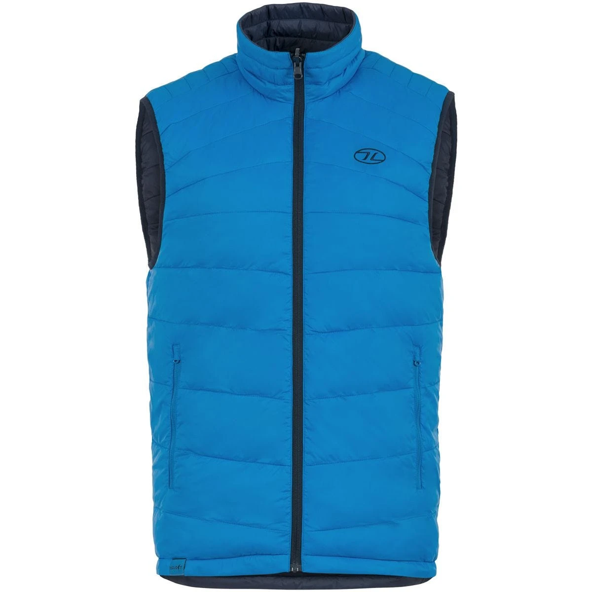 Highlander Reversible Gilet Navy / Lake Blue 2 Highlander Reversible Gilet Navy / Lake Blue - Image 2