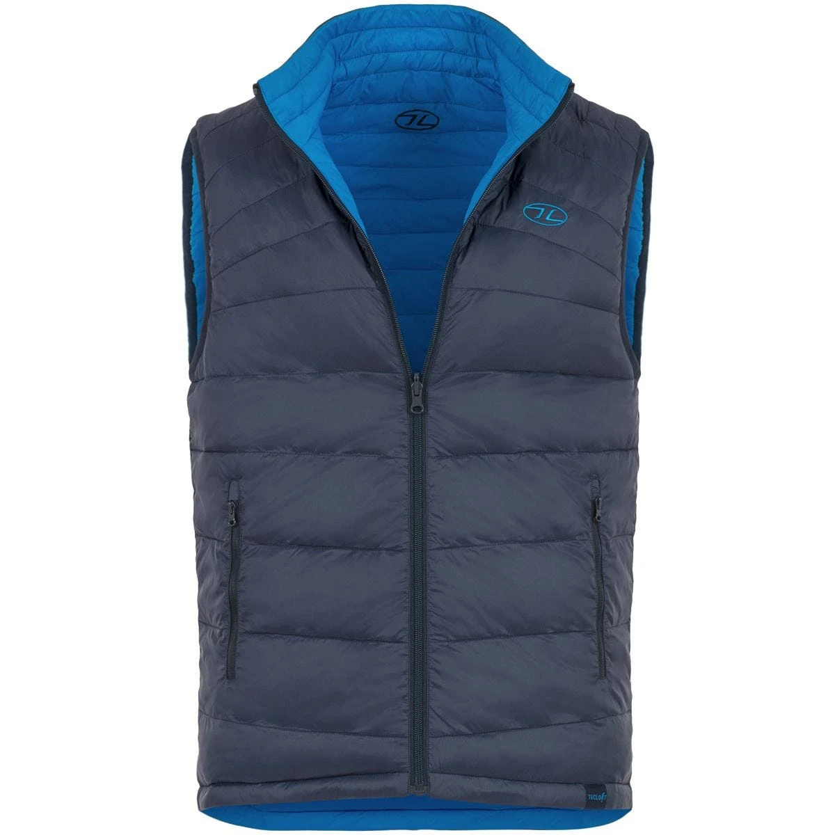 Highlander Reversible Gilet Navy / Lake Blue 4 Highlander Reversible Gilet Navy / Lake Blue - Image 4