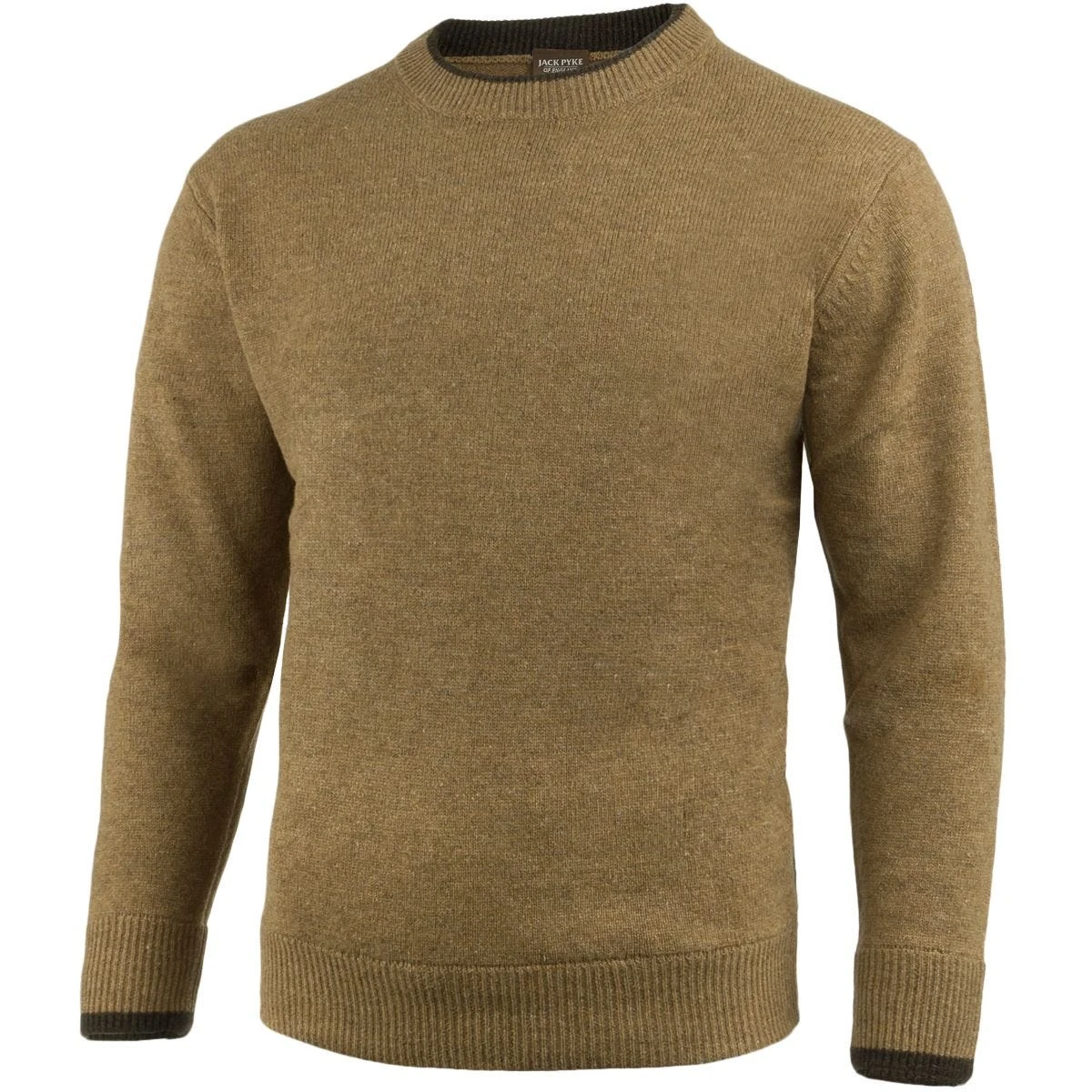 Jack Pyke Ashcombe Crew Neck Pullover Barley 1 Jack Pyke Ashcombe Crew Neck Pullover Barley
