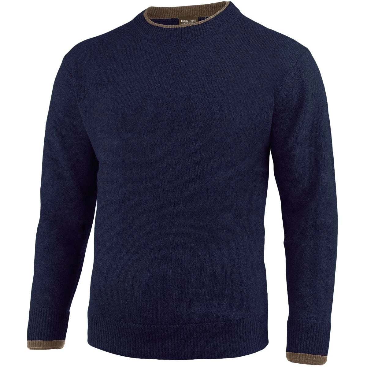 Jack Pyke Ashcombe Crew Neck Pullover Navy 1 Jack Pyke Ashcombe Crew Neck Pullover Navy