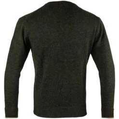 Jack Pyke Ashcombe V-Neck Pullover Dark Olive 5 Jack Pyke Ashcombe V-Neck Pullover Dark Olive -Condo Clothing Shop jack pyke ashcombe vneck dark olive 003 1