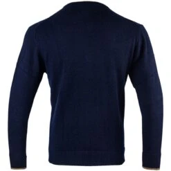 Jack Pyke Ashcombe V-Neck Pullover Navy 5 Jack Pyke Ashcombe V-Neck Pullover Navy -Condo Clothing Shop jack pyke ashcombe vneck navy 003 1