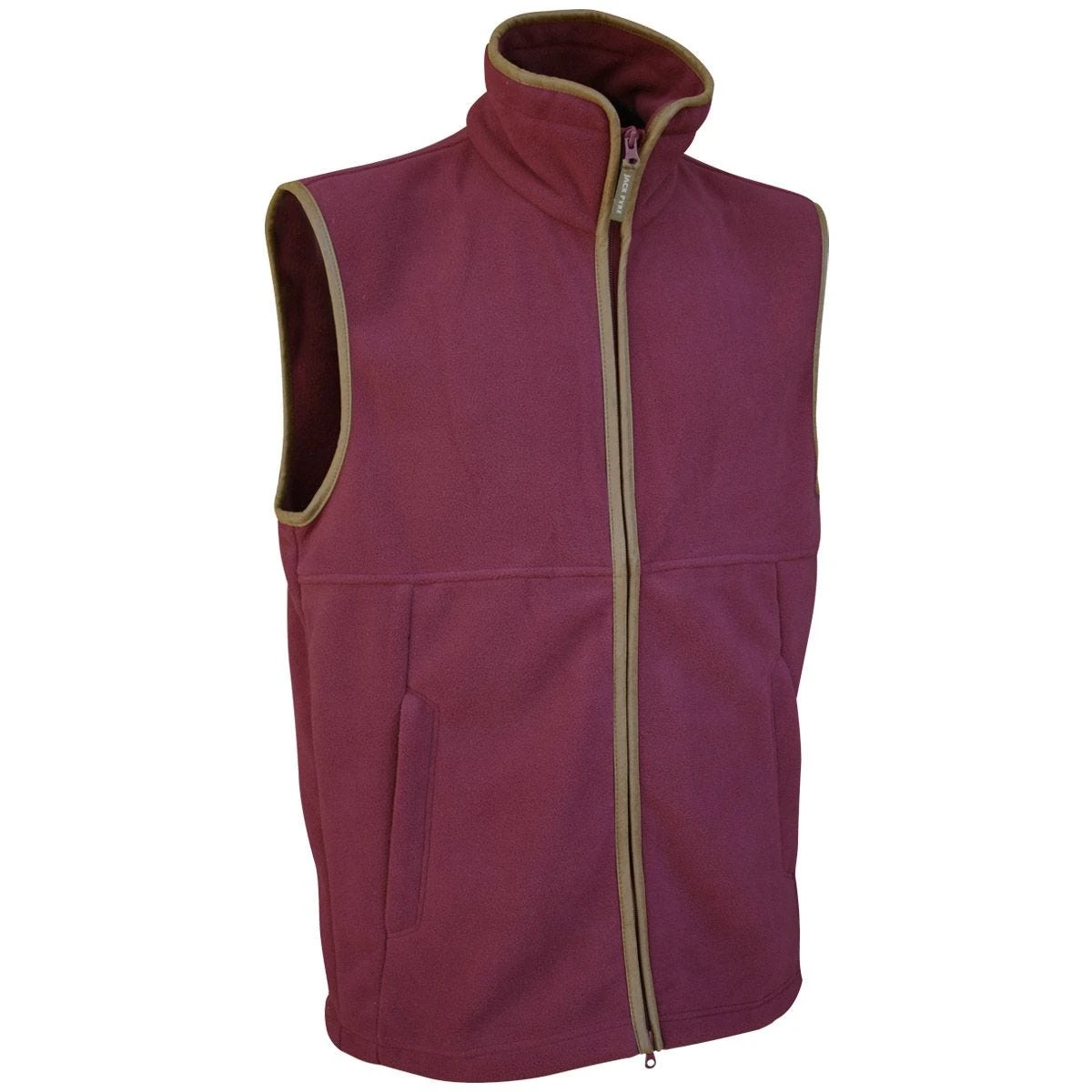 Jack Pyke Countryman Fleece Gilet Burgundy 1 Jack Pyke Countryman Fleece Gilet Burgundy