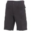 MFH US BDU Bermuda Shorts Ripstop Black