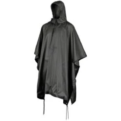 MFH US Poncho Ripstop Black