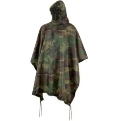 MFH US Poncho Ripstop Woodland
