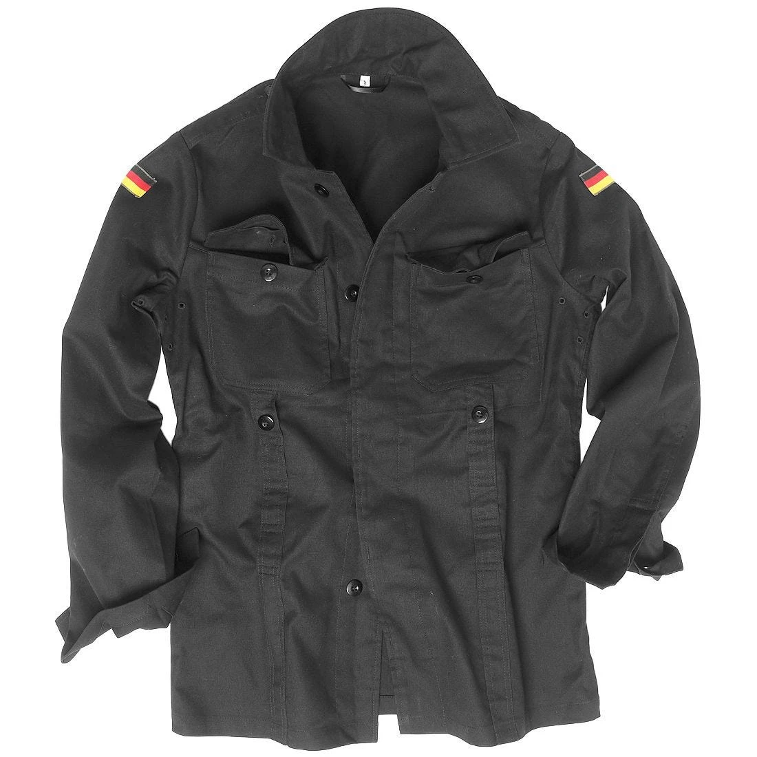 Mil-Tec BW Moleskin Jacket Black 1 Mil-Tec BW Moleskin Jacket Black