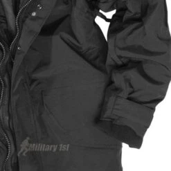 Mil-Tec ECWCS Jacket With Fleece Black -Condo Clothing Shop mil tec ecwcs jacket black 6 1