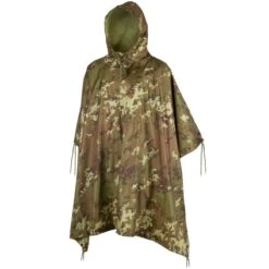 Mil-Tec Waterproof Poncho Ripstop Vegetato Woodland