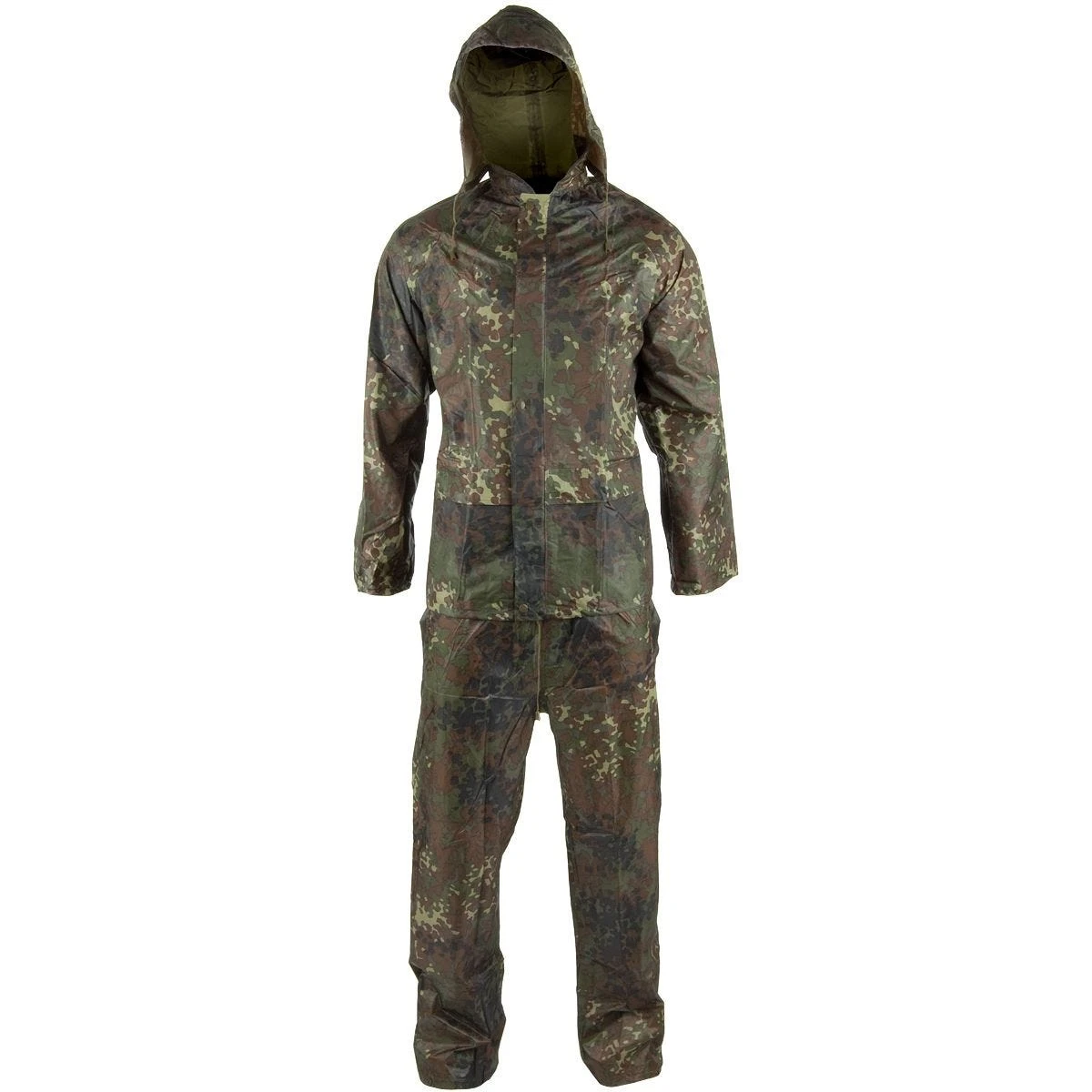 Mil-Tec Waterproof Suit Flecktarn 2 Mil-Tec Waterproof Suit Flecktarn - Image 2