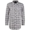 Propper Covert Button-Up Long Sleeve Shirt Steel Grey Plaid