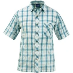 Propper Covert Button-Up Short Sleeve Shirt Mallard Plaid