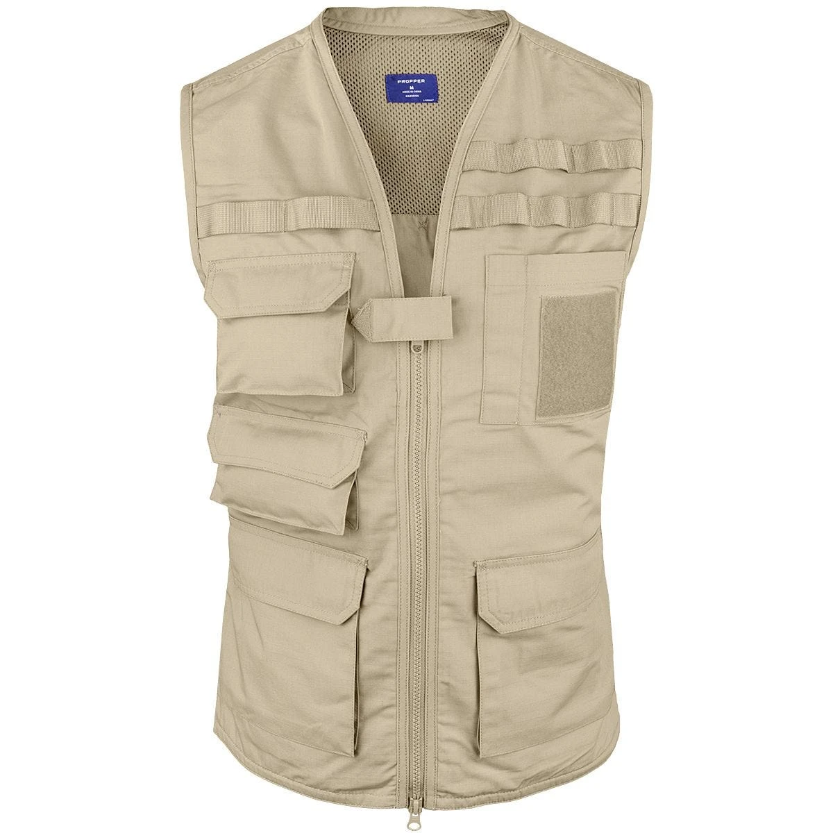 Propper Tactical Vest Polycotton Ripstop Khaki 1 Propper Tactical Vest Polycotton Ripstop Khaki