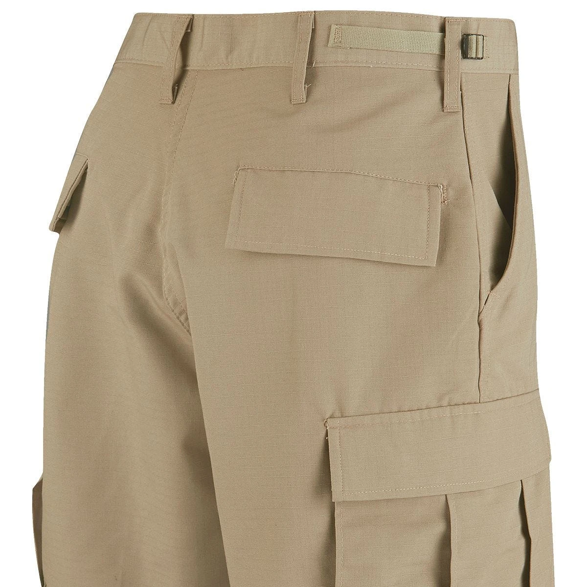 Propper BDU Shorts Polycotton Ripstop Khaki 2 Propper BDU Shorts Polycotton Ripstop Khaki - Image 2