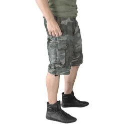 Surplus Vintage Shorts Washed Night Camo -Condo Clothing Shop surplus vintage shorts washed night 33 1