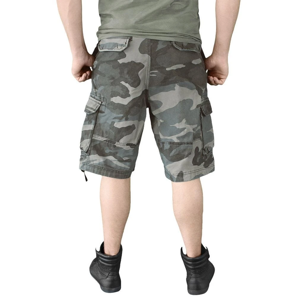 Surplus Vintage Shorts Washed Night Camo - Image 4