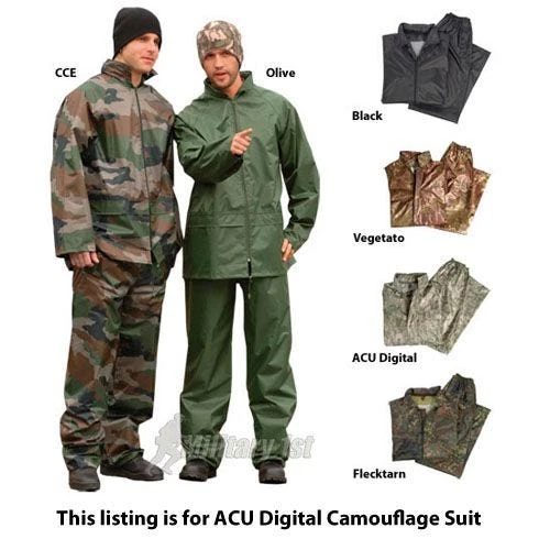 Mil-Tec Waterproof Suit ACU Digital 2 Mil-Tec Waterproof Suit ACU Digital - Image 2
